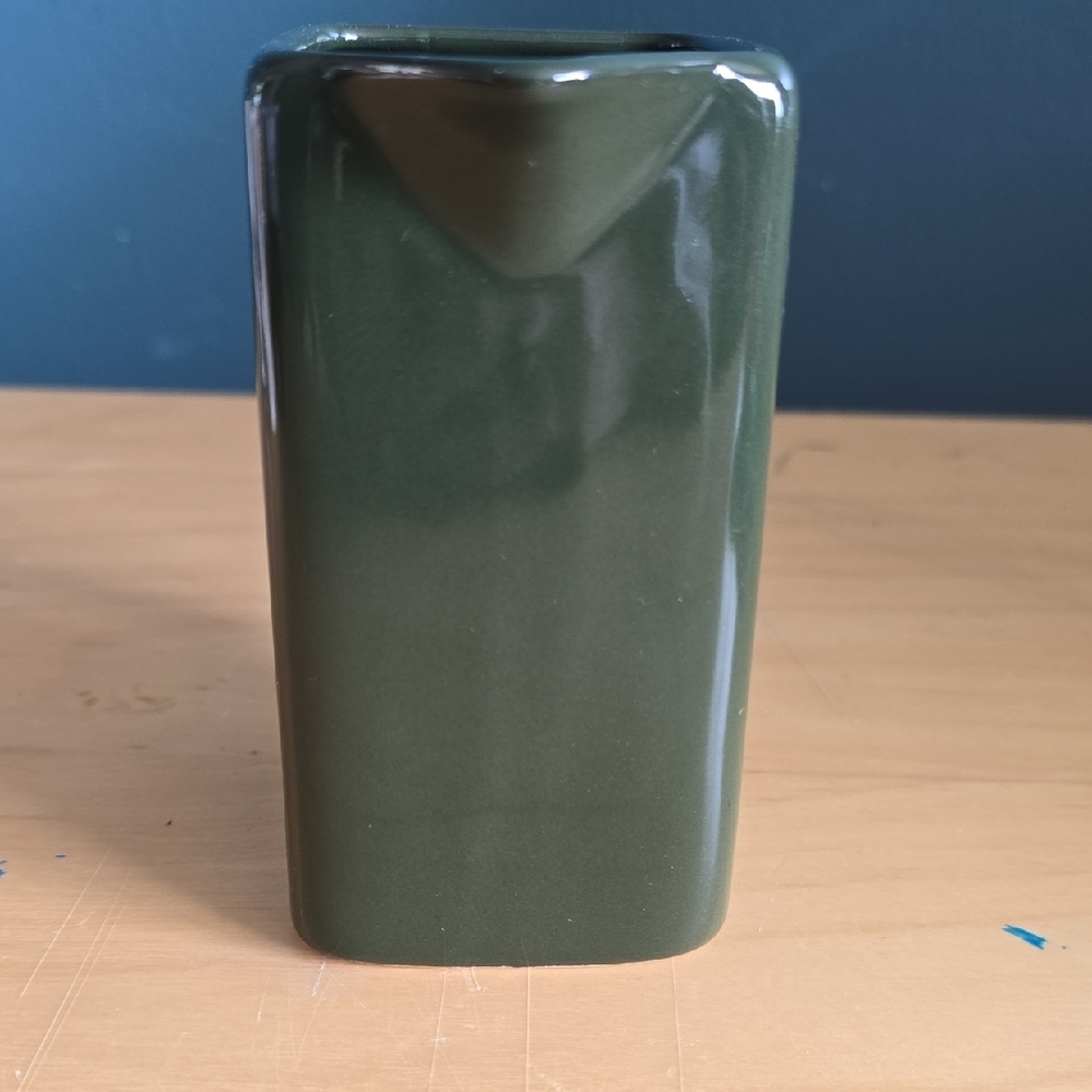 Green Ceramic Pitcher - Picture 3 of 6